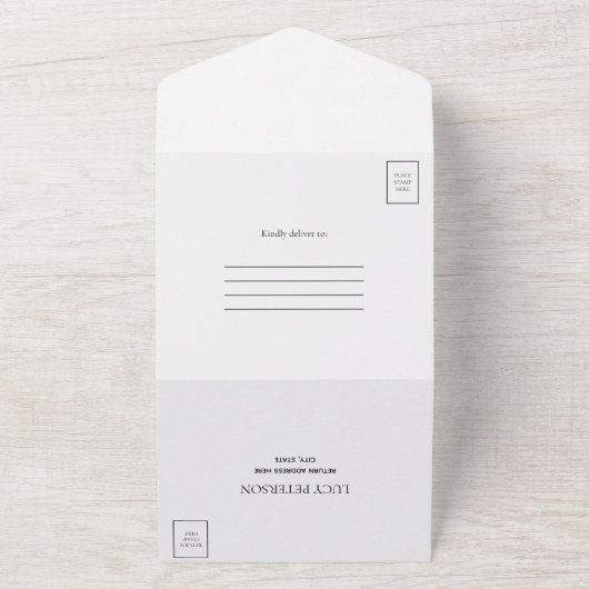 Invitation Tout En Un Glitzy Lilac et Black 30e anniversaire QR Code (Dehors)