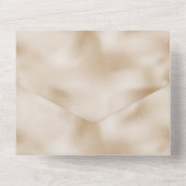 Invitation Tout En Un Gold Luxe (Verso)