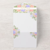 Invitation Tout En Un Jardin De Pays Anglais Tout En Un Mariage Inviter (Dehors)