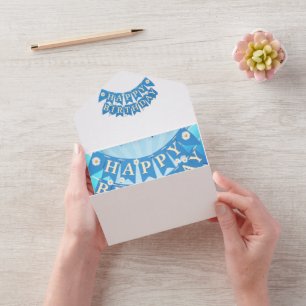 Invitation Tout En Un Joyeux anniversaire
