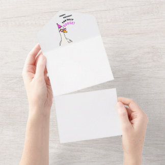 Invitation Tout En Un Joyeux Anniversaire Espèce de Dinosaure Rigolo