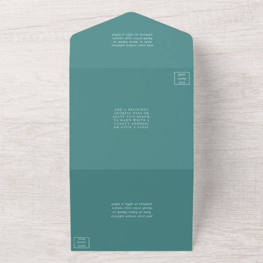 Invitation Tout En Un La collection de Mariages Spring Blossoms (Dehors)