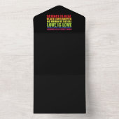 Invitation Tout En Un La science est une vraie vie noire matière LGBT Pr (À l'intérieur)