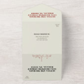 Invitation Tout En Un Las Vegas Casino Mariage Skyline (Dehors)