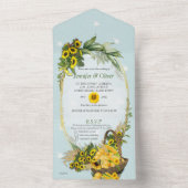 Invitation Tout En Un Le Garden Party (À l'intérieur)