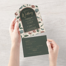 LeahG Emerald Green Terracotta Gold Mariage de aut