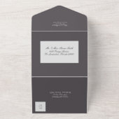 Invitation Tout En Un Lustre gothique noir complexe tout-en-un (Dehors)
