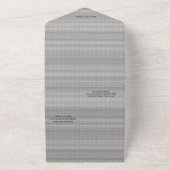 Invitation Tout En Un Luxe et romance (Dehors)