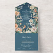 Invitation Tout En Un Luxueux Victorian Royal Elegance Mariage (À l'intérieur)