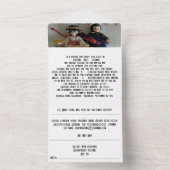 Invitation tout en un mariage (À l'intérieur)