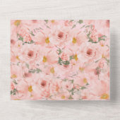 Invitation tout en un mariage (Verso)