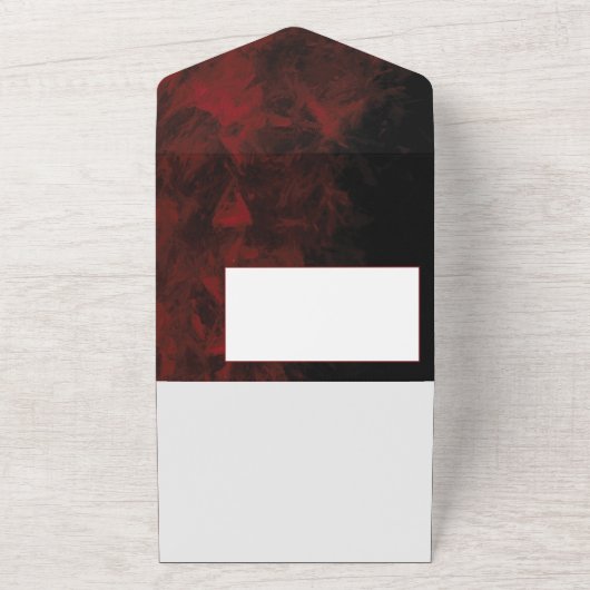 Invitation tout en un mariage (Dehors)