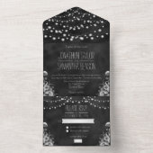 Invitation tout en un mariage (À l'intérieur)