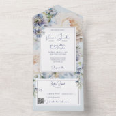 Invitation tout en un mariage (À l'intérieur)