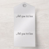 Invitation Tout En Un Mariage (À l'intérieur)
