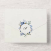 Invitation tout en un mariage (Verso)