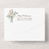 Invitation Tout En Un Mariage Boho Antler Cotton (Verso)