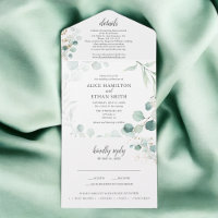 Mariage Campagne Verte Eucalyptus