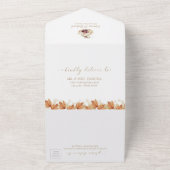 Invitation Tout En Un Mariage Citrouille Fall in Love (Dehors)