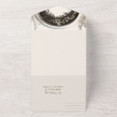 Invitation Tout En Un Mariage d'arche botanique romantique (Dehors)