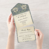 Invitation Tout En Un Mariage de l'ère Regency (Déchirure)