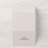 Invitation Tout En Un Mariage de Rêve à Destination sur la Plage à l'Aqu (Dehors)