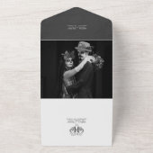 Invitation Tout En Un Mariage d'Halloween (Dehors)