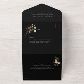 Invitation Tout En Un Mariage floral Wild Meadow (Dehors)