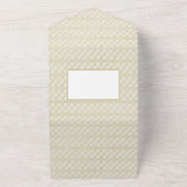 Invitation Tout En Un Mariage islamique NIKAH WALLIMAH Fleurs (Dehors)