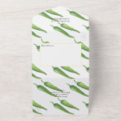 Invitation Tout En Un Mariage mexicain Fiesta Taco/Douche Couples (Dehors)