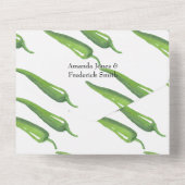 Invitation Tout En Un Mariage mexicain Fiesta Taco/Douche Couples (Verso)