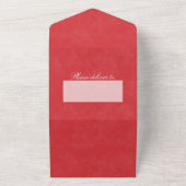 Invitation Tout En Un Mariage Mistletoe (Dehors)