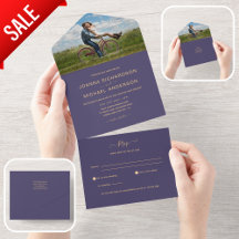 Mariage PHOTO tout compris violet Lavande RSVP