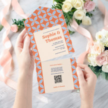 Mariage rétro du milieu du siècle