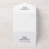 Invitation Tout En Un Mariage Sonne Gay Fun Rainbow Pride (Dehors)