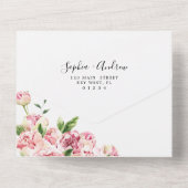 Invitation Tout En Un Mariage Tout en un (Verso)