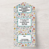 Invitation Tout En Un Mi-siècle moderne de l'âge atomique STEM Physique  (À l'intérieur)