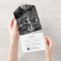 Mini-chrome Mariage photo Code QR