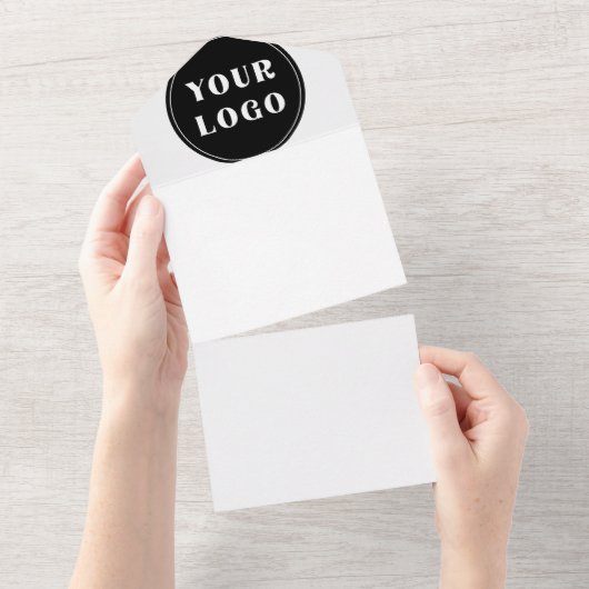 Invitation Tout En Un Moderne, élégant, élégant et personnalisable (Déchirure)