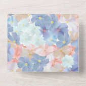 Invitation Tout En Un Mon coeur est, et sera toujours, le tien. (Verso)