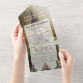 Invitation Tout En Un Mystique ・ Tous en un mariage Inviter (Déchirure)