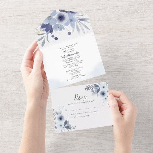 Invitation Tout En Un Niko  (Déchirure)