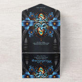 Invitation Tout En Un Noble coeur steampunk (Dehors)