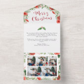 Invitation Tout En Un Noël botanique tout en un (À l'intérieur)