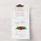 Invitation Tout En Un Noël tout en un (À l'intérieur)