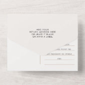 Invitation Tout En Un NOUS POUVONS MAINTENANT ATTENDRE LE Baby shower Ou (Verso)