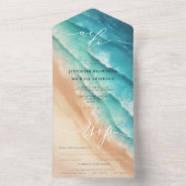 Invitation Tout En Un Ocean Beach Summer Special (À l'intérieur)