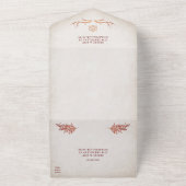 Invitation Tout En Un Pagan Handfasting Mariage (Dehors)