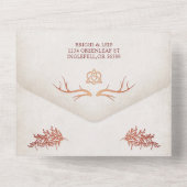 Invitation Tout En Un Pagan Handfasting Mariage (Verso)