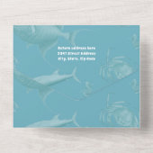 Invitation Tout En Un Pêche Adulte À Thème Anniversaire (Verso)